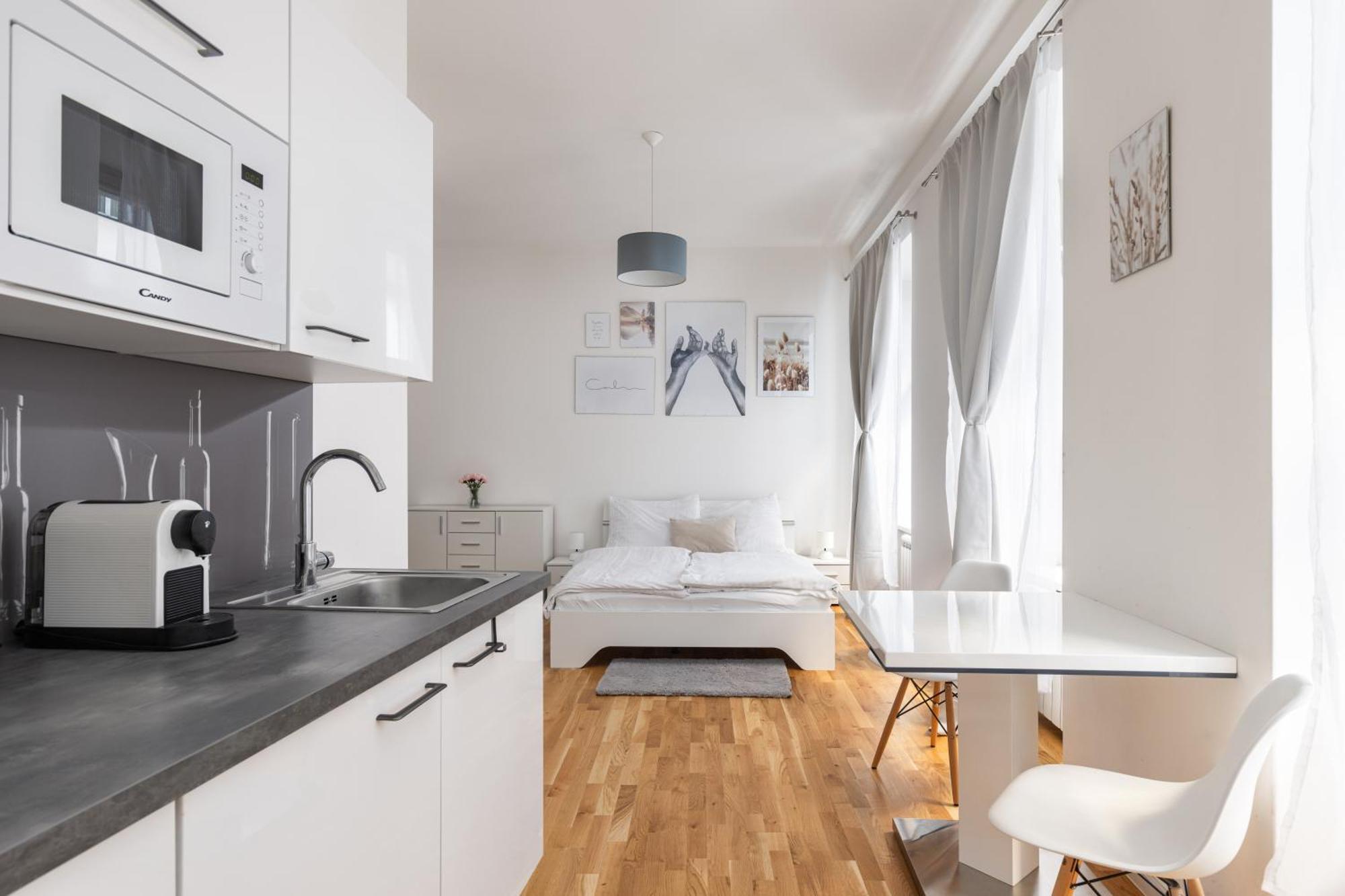 Stay2Gether Beige Nest - Metro Florenc Prag Eksteriør billede